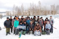 Прошли соревнования по подледной рыбалке