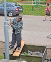 Продолжается благоустройство райцентра