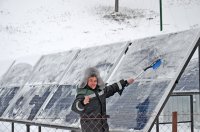 Энергию ветра и солнца будут использовать жители деревни Поперечная гора