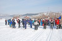 Лыжный фестиваль  прошел на берегу реки Уфимки в Караиделе