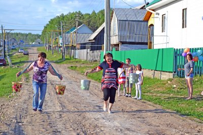 В мкр.Молодежном отметили День соседа