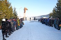 19 февраля в райцентре прошли праздничные мероприятия, посвященные 27-й годовщине вывода войск из Афганистана и Дню защитника Отечества