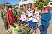 В с.Караидель проходит акция "Георгиевская ленточка"