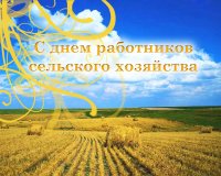 Начальник ОСХ района Н.Гареев поздравляет работников сельского хозяйства с профессиональным праздником