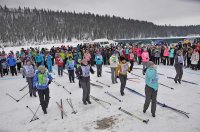 В райцентре прошел лыжный фестиваль 