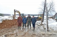В д.Деушево в рамках ППМИ начался ремонт водопровода