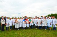 На базе ООО «Нур +Р» состоялся районный конкурс мастеров машинного доения