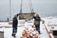 В с.Абызово полным ходом идет  строительство школы с детсадом