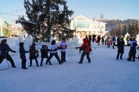 Караидельцы весело и дружно отметили Международный день снега