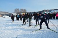 День защитника Отечества жителя с.Атняш отметили лыжным фестивалем