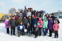 День защитника Отечества жителя с.Атняш отметили лыжным фестивалем