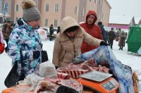 Сегодня в райцентре развернулась широкая сельскохозяйственная ярмарка 