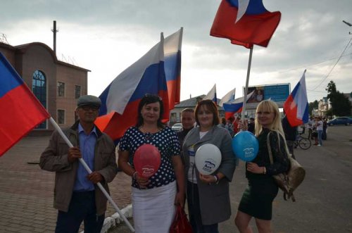 В с.Караидель прошли праздничные мероприятия в честь дня Государственного флага РФ