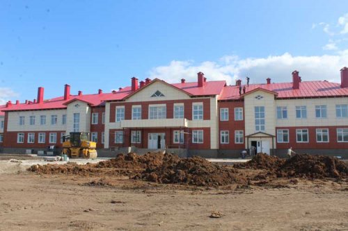 Строительство школы в с.Абызово близится к завершению