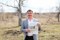 Наш земляк, заслуженный артист РБ Ришат Галиханов: «Караидель – классная газета!»