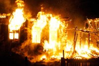 В д.Аминево произошел пожар жилого дома